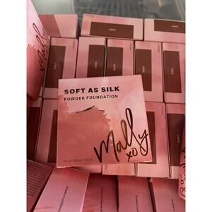 Mally Soft As Silk Powder Foundation Deep 0.28 Oz Beauty Make Up 1 New